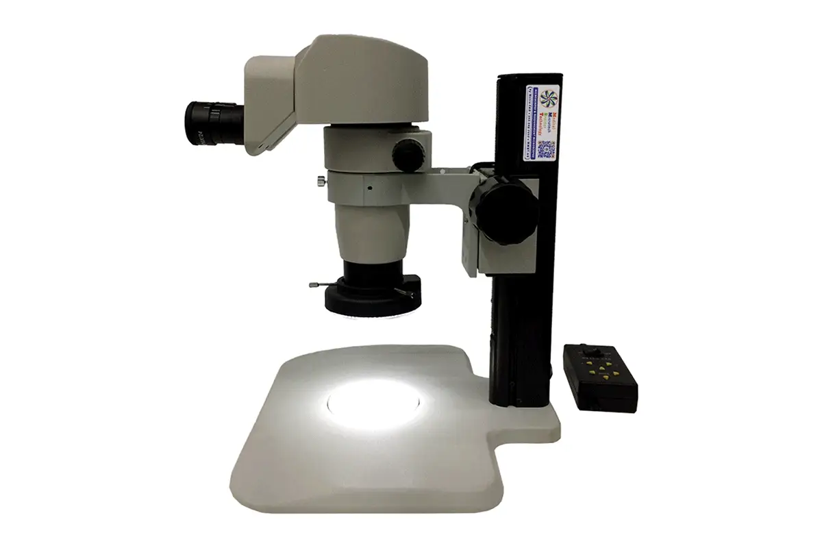 TS-NL Ergonomic Track Stand LED Microscope Unit 20 | 80X – 320X | 10X eye| 1X Lens