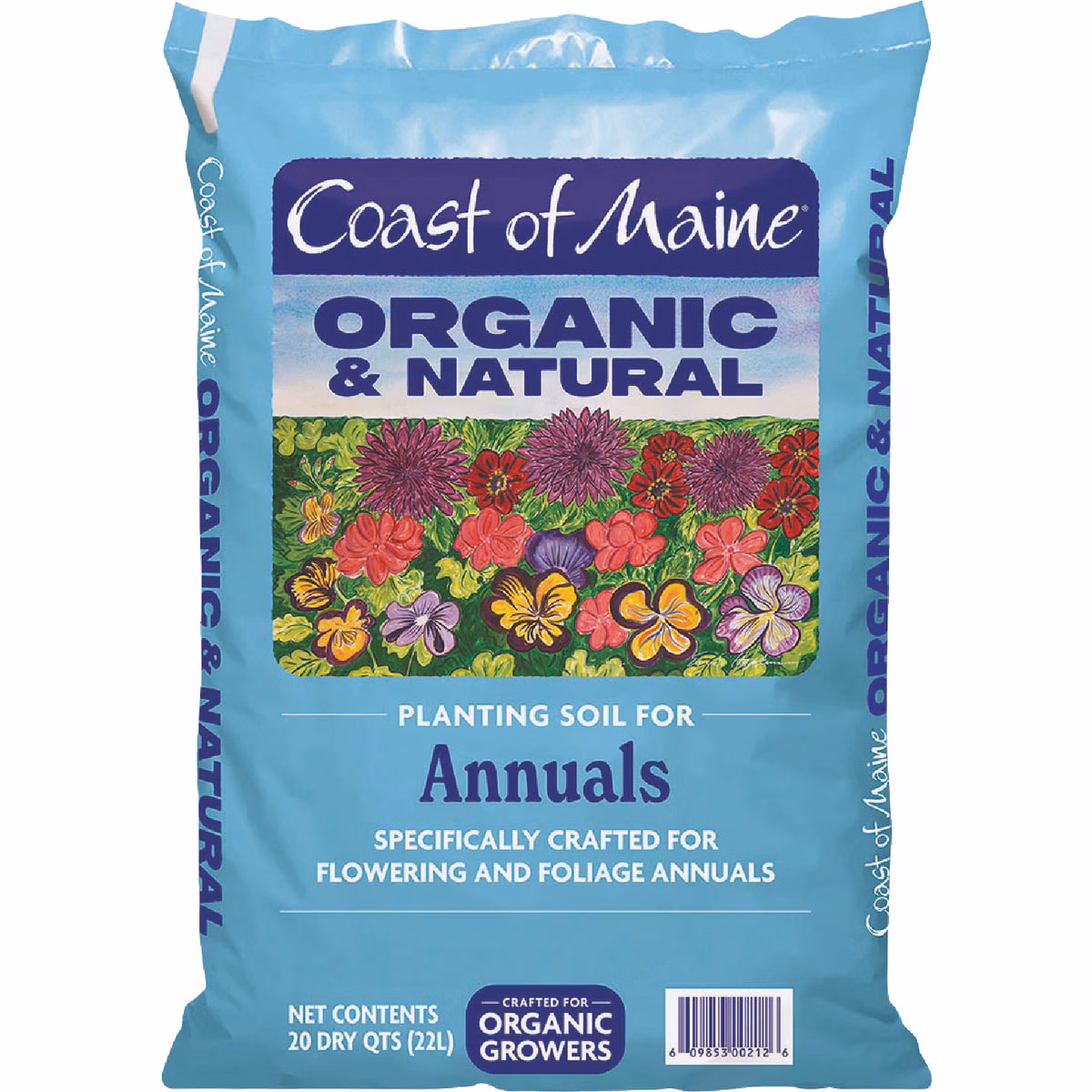 Coast of Maine 20 Qt. Organic & Natural Planting Soil for Annuals