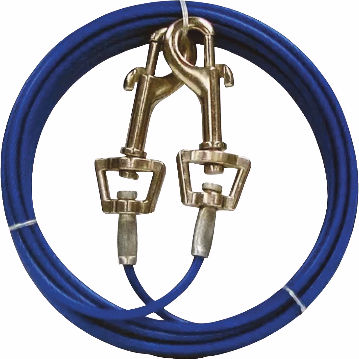 Boss Pet Guardian Gear Medium Dog Swivel Snap Dog Tie-Out, 10 Ft.