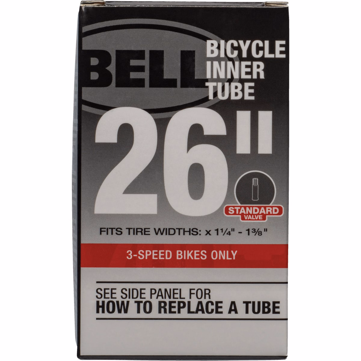 Bell 26 In. Standard Premium Quality Rubber Bicycle Tube