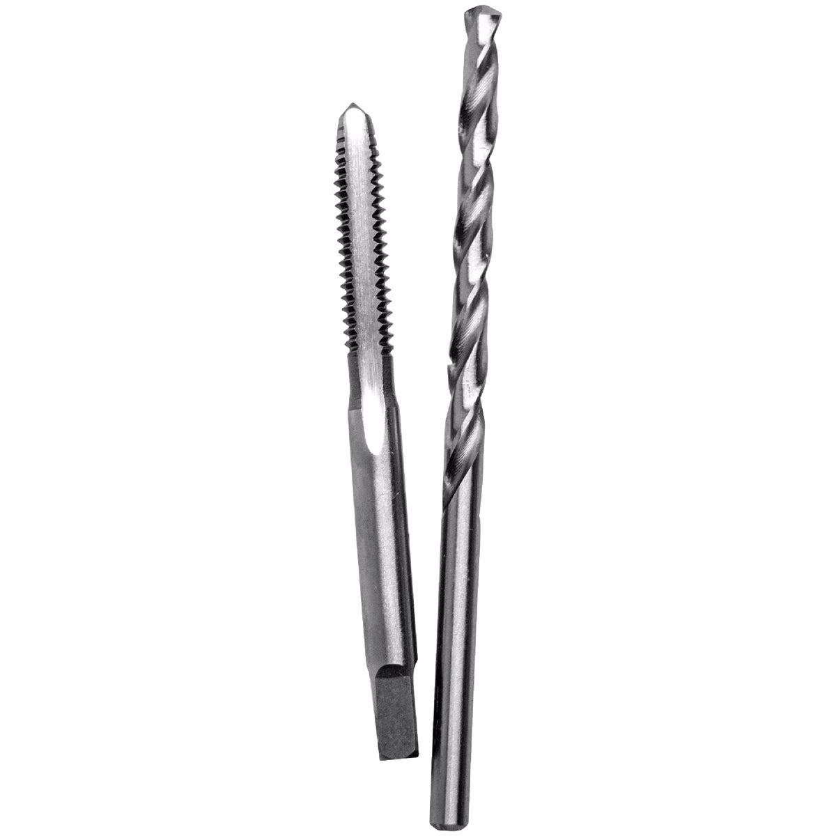 Century Drill & Tool 6-32 National Coarse Carbon Steel Tap-Plug and #36 Wire Gauge Drill Bit