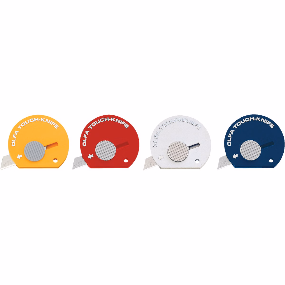 Olfa Multi-Purpose Touch Retractable Straight Utility Knife Display