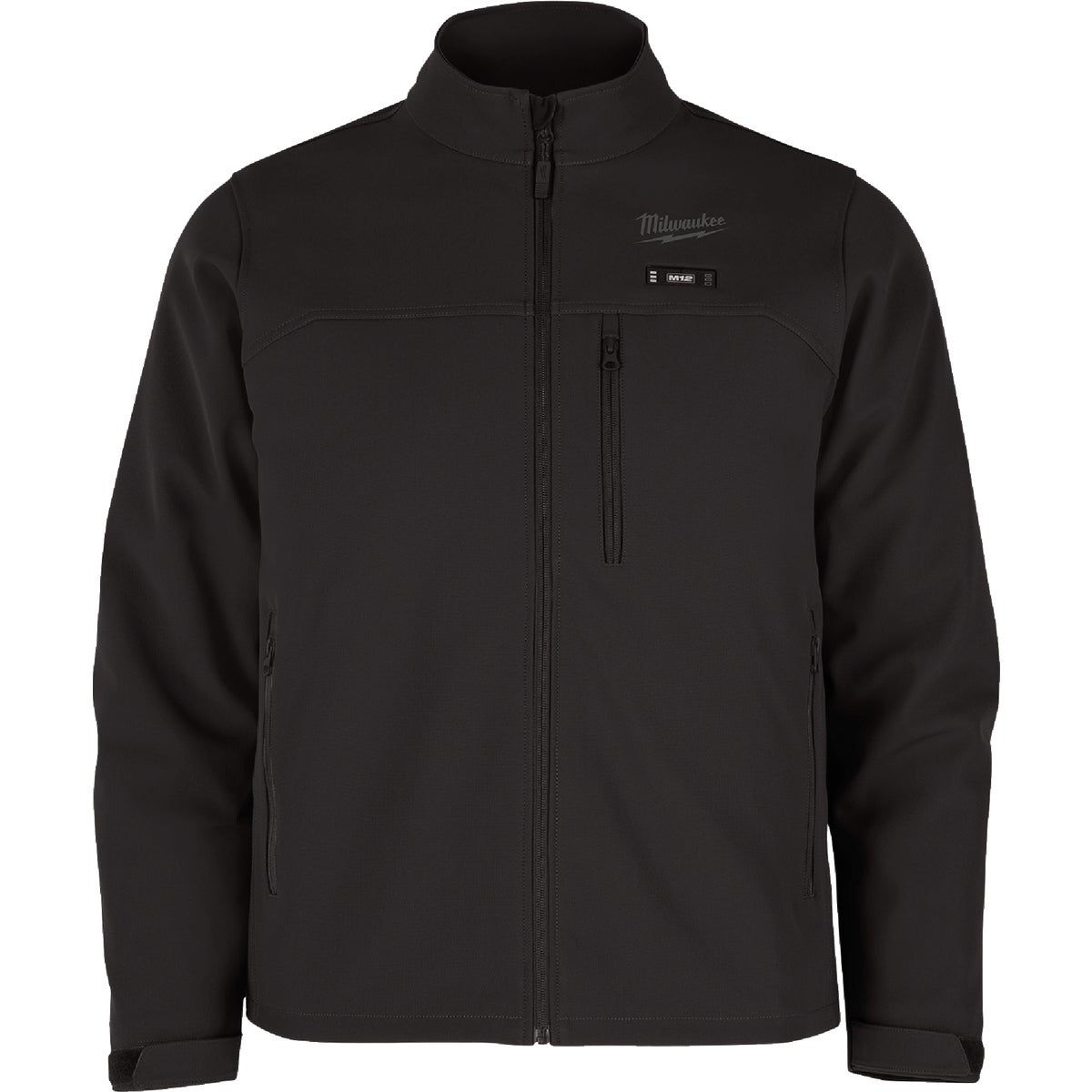 Milwaukee M12 TOUGHSHELL Men's Black Cordless Heated Jacket, 3XL