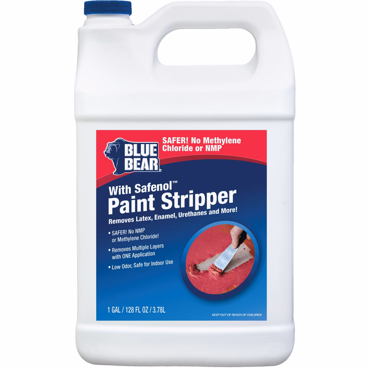 Blue Bear with Safenol 1 Gal. Paint & Varnish Stripper