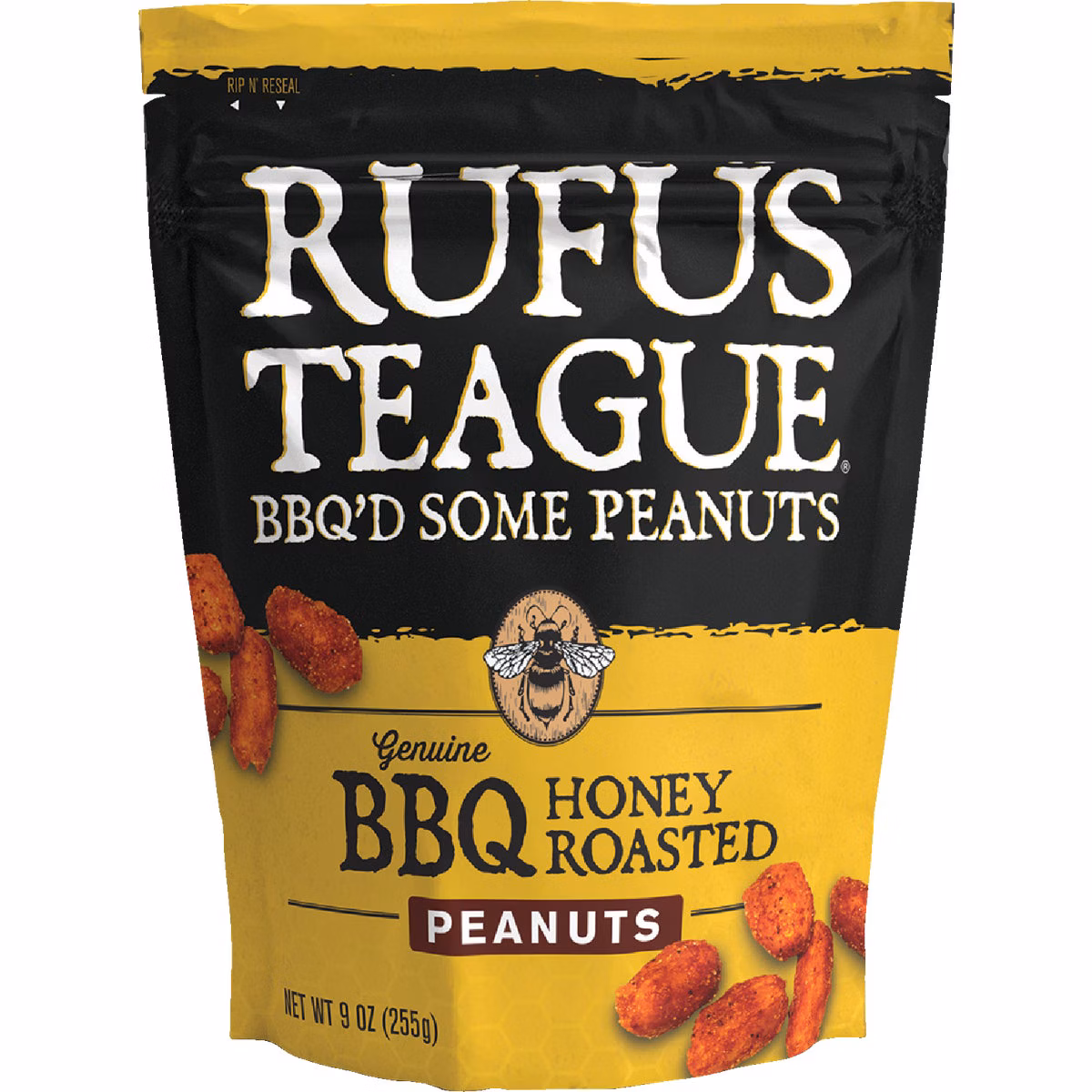 Rufus Teague 9 Oz. BBQ Honey Roasted Peanuts