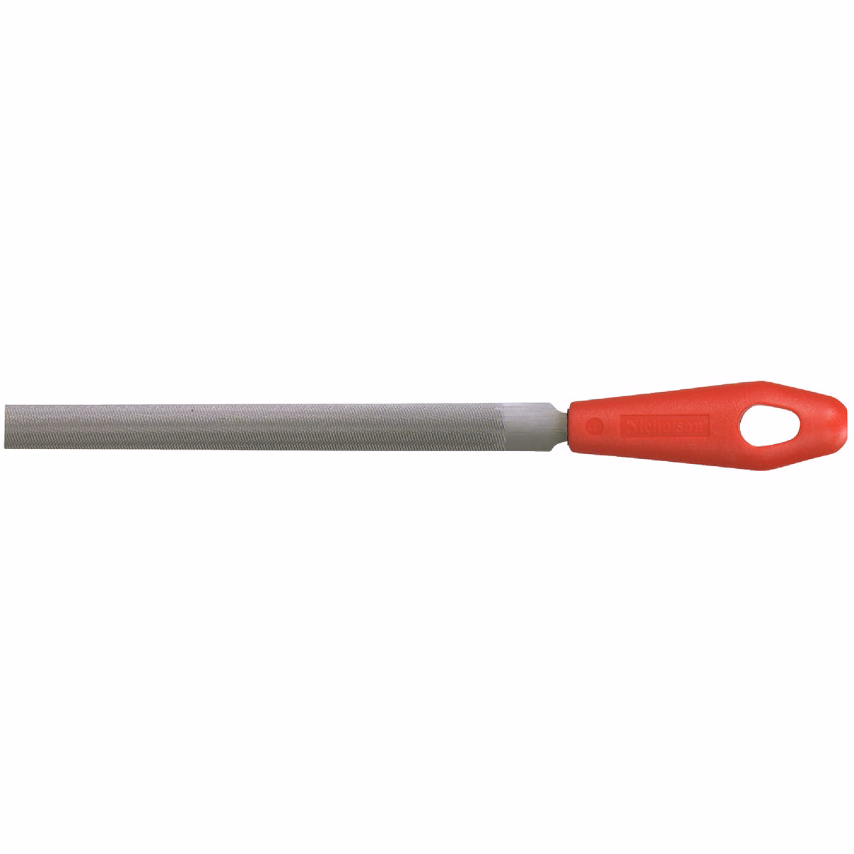 Nicholson 8 In. Half Round Bastard Handled File