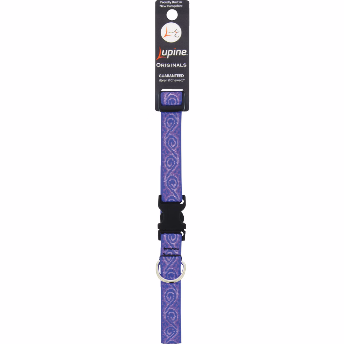 Lupine 3/4 In. Woven Pattern Jelly Roll 13 In. to 22 In. Adjustable Collar