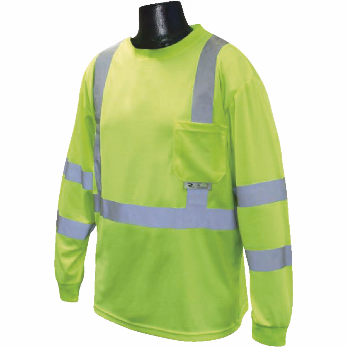 Radians Rad Wear ANSI Class 3 Hi Vis Green Safety T-Shirt 2XL