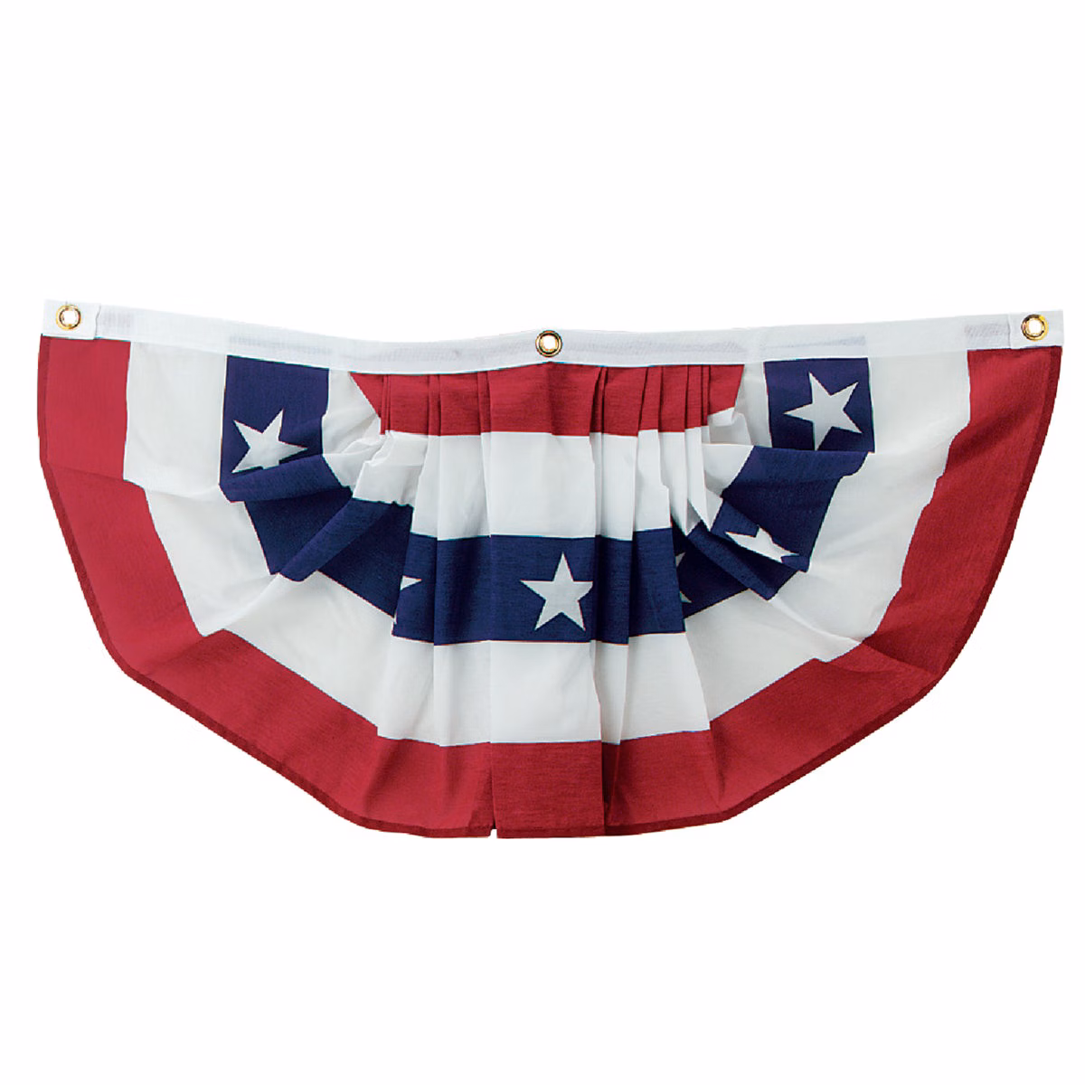 Valley Forge 1 Ft. W. x 3 Ft. L. Polycotton Fan Flag Bunting