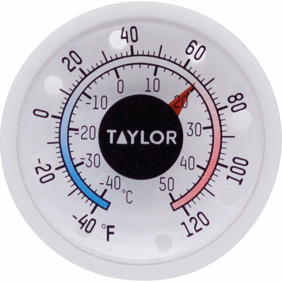 Taylor 1-3/4 In. Dia. Stick-on Thermometer