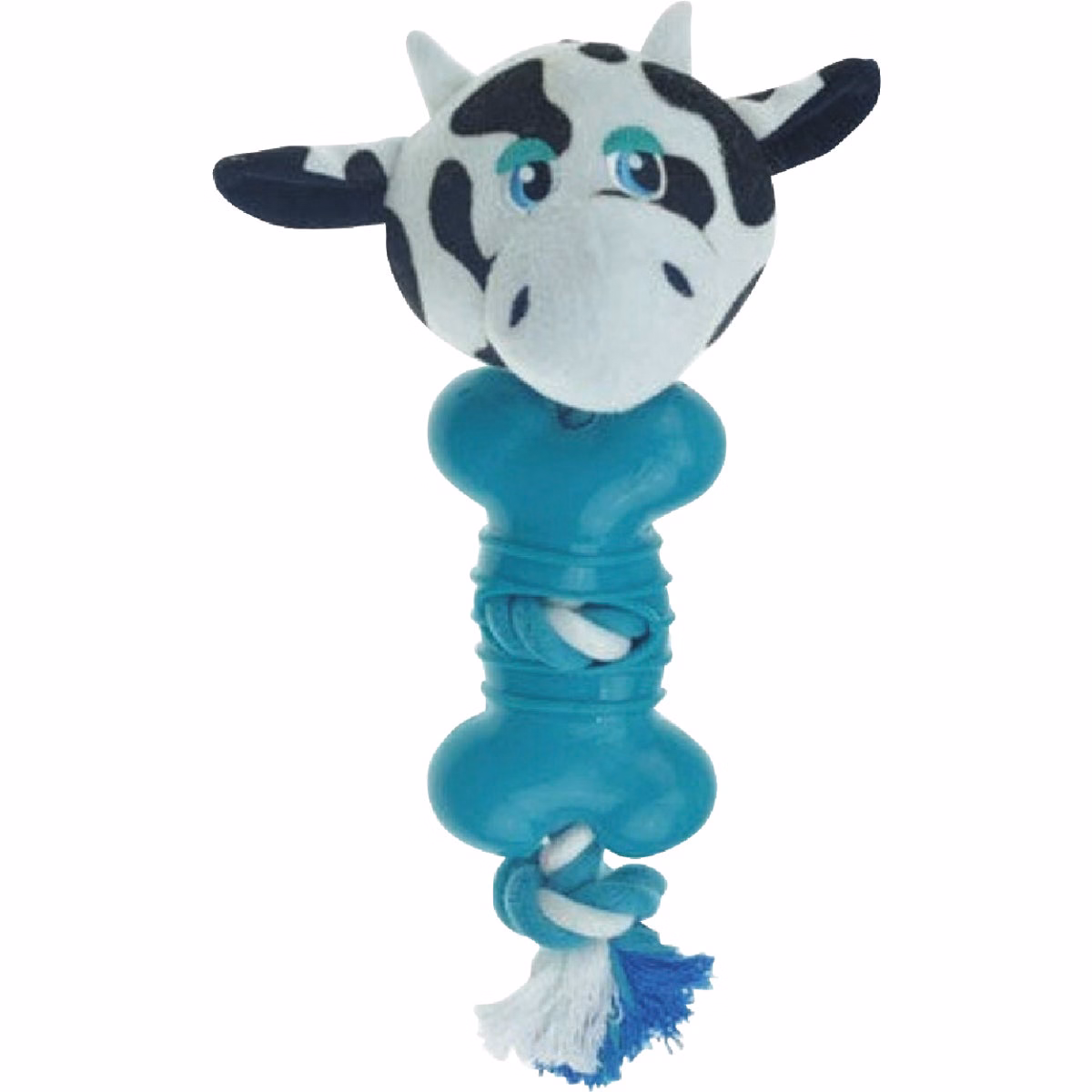 Boss Pet Pet Park Blvd Ropers Cow Dog Toy