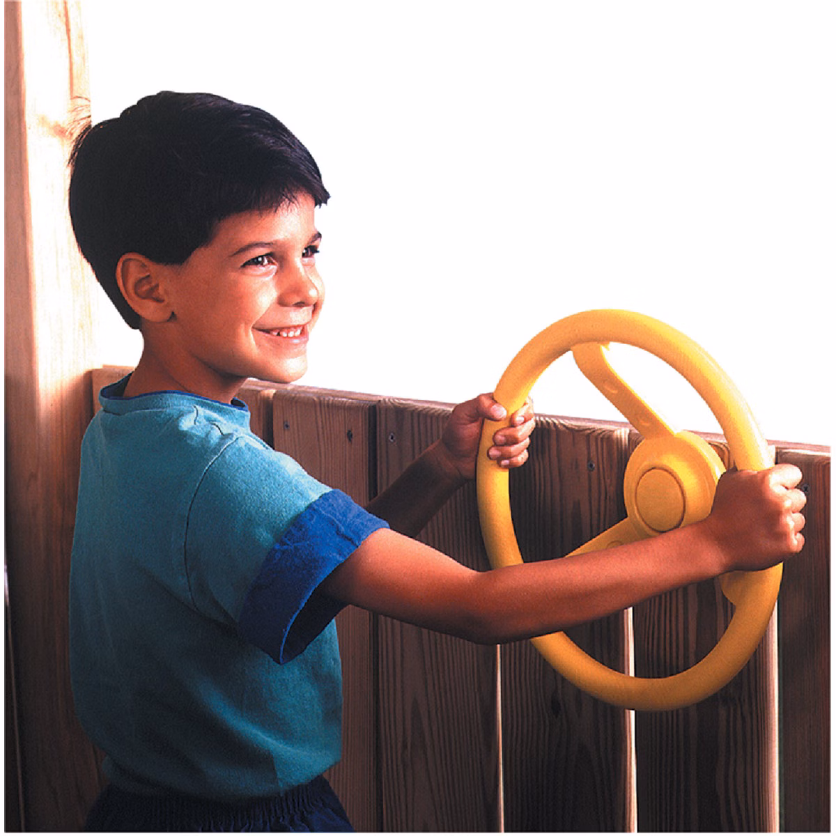 PlayStar Yellow Steering Wheel