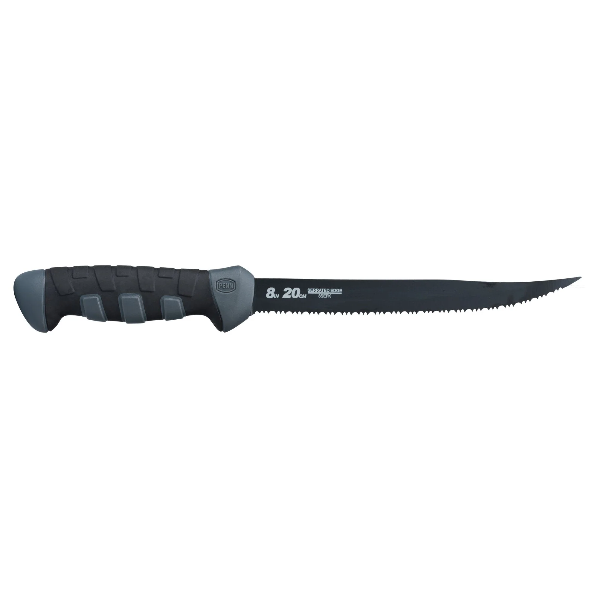 PENN 8 inch Serrated Edge Fillet Knife