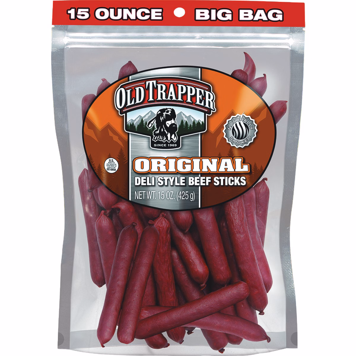 Old Trapper 15 Oz. Original Deli Stick Jerky