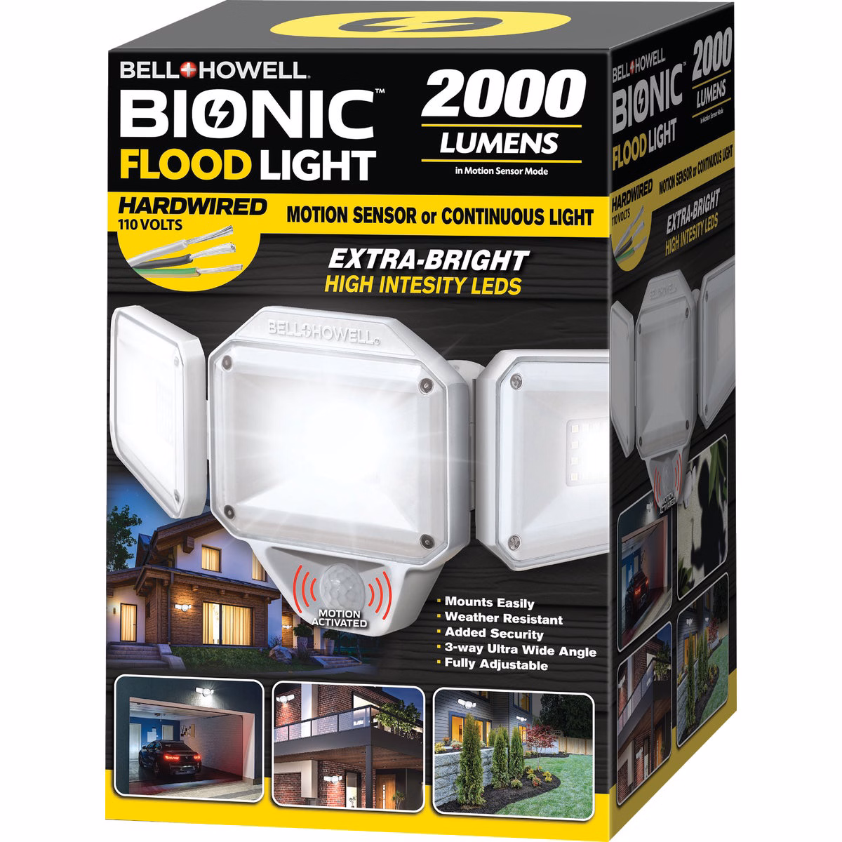 Bell+Howell Bionic Floodlight Hardwired