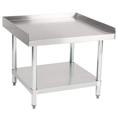 Hakka Brothers 24″x36″ Commercial Stainless Steel Equipment Stand with Undershelf, NSF Certified
