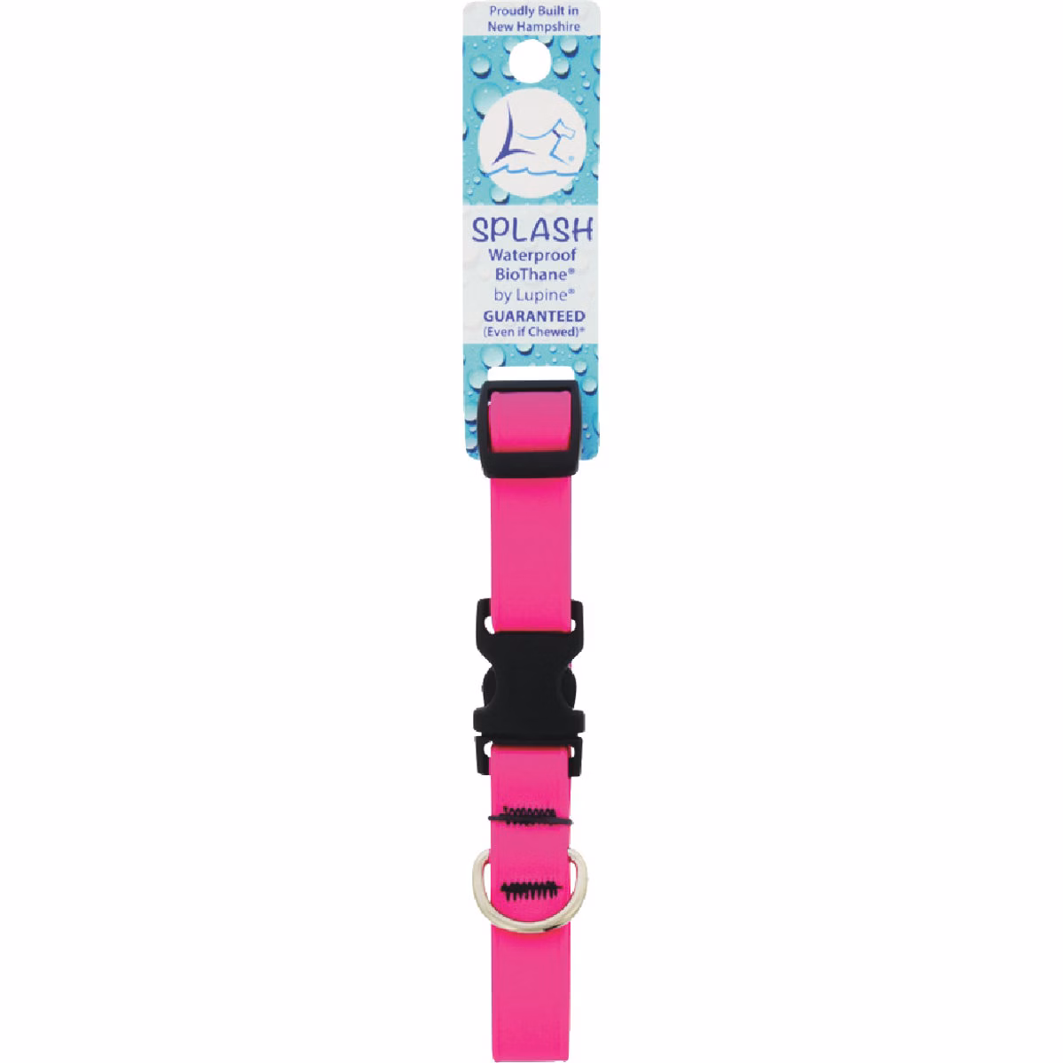 Lupine 3/4 In. Waterproof Neon Pink 9 to 14 In. Adjustable Collar