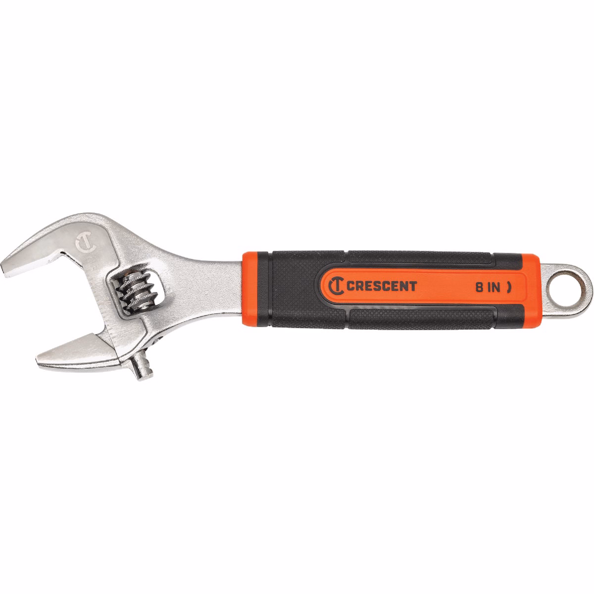 Crescent 8 In. Comfort Grip Adjustable Wrench with Quick-Fit-Jaw