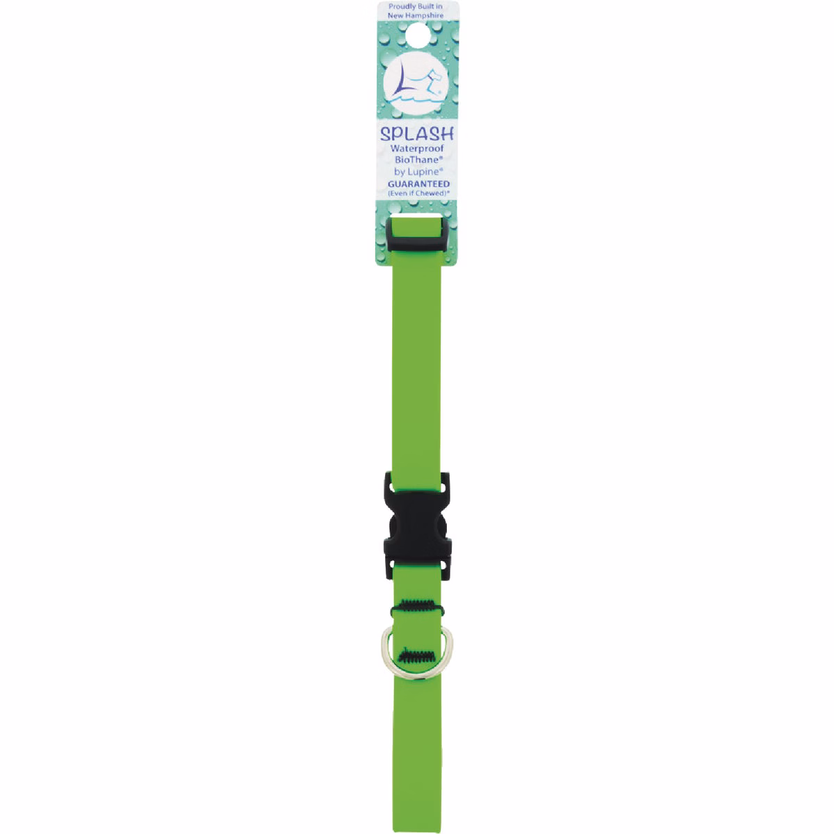 Lupine 3/4 In. Waterproof Neon Green 13 to 22 In. Adjustable Collar