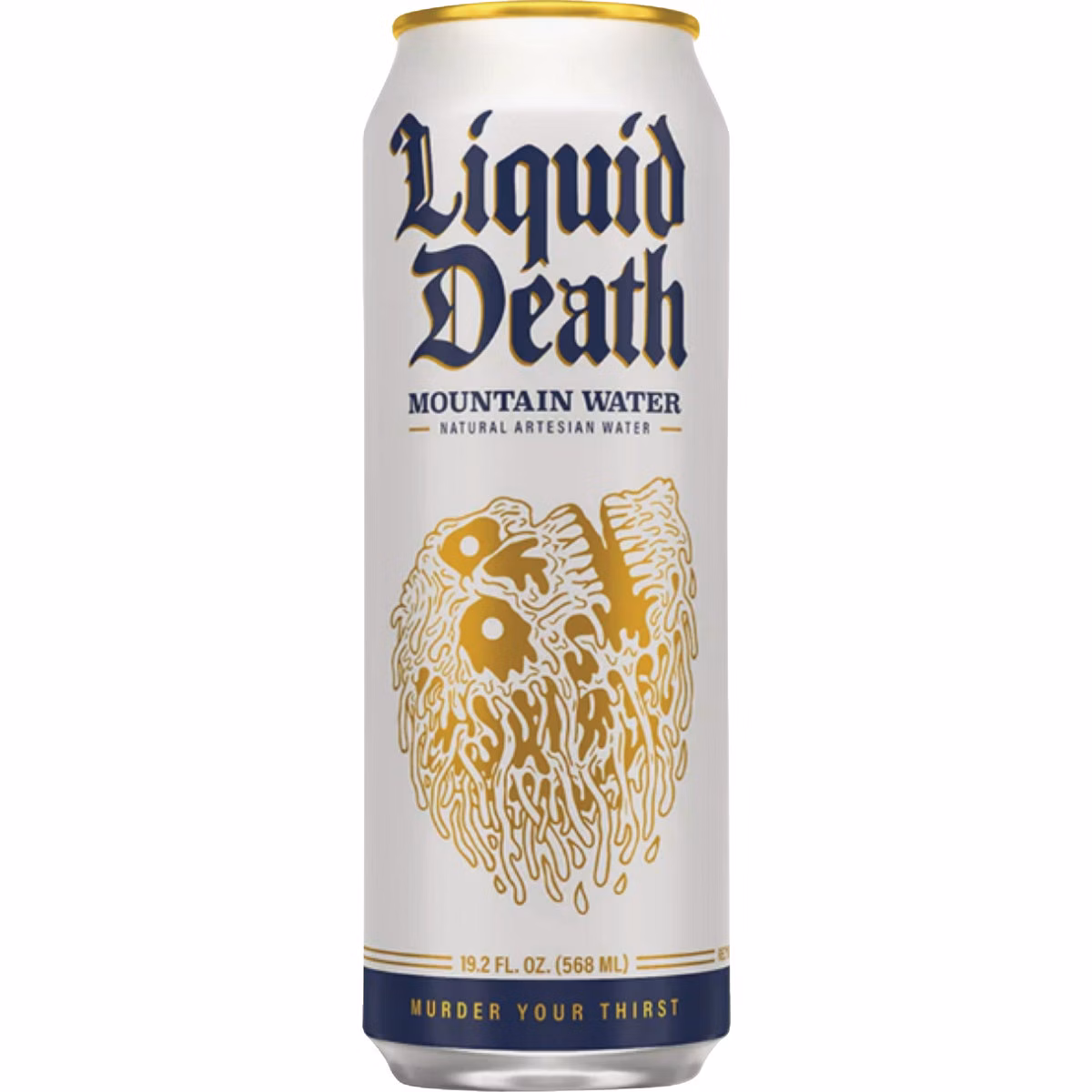 Liquid Death 19.2 Oz. 100% Mountain Water