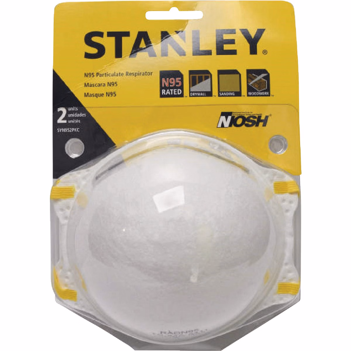 Stanley N95 Particulate Respirator (2-Pack)