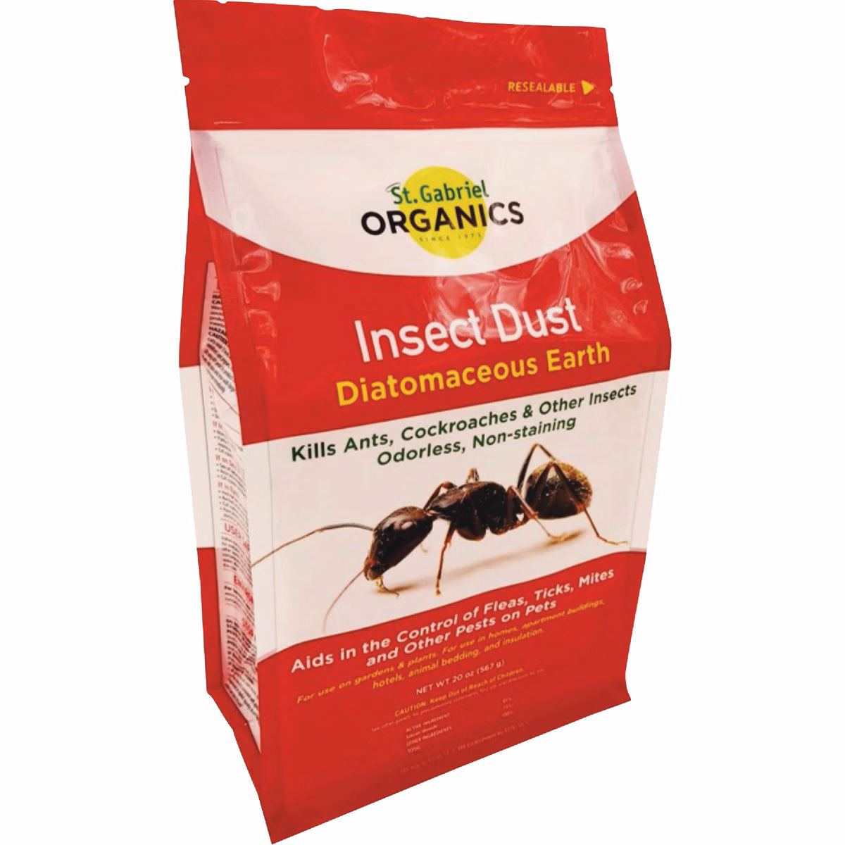 St. Gabriel Organics 20 Oz. Insect Dust Diatomaceous Earth
