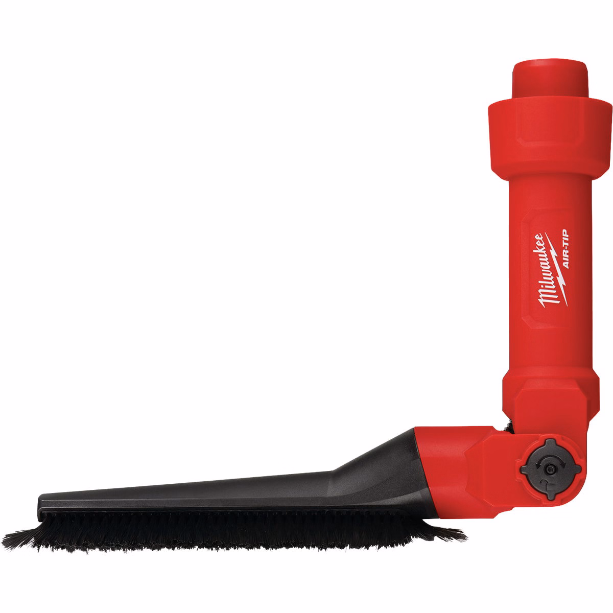 Milwaukee AIR-TIP 1-1/4 In. – 2-1/2 In. Red Plastic Low-Profile Pivoting Vacuum Brush