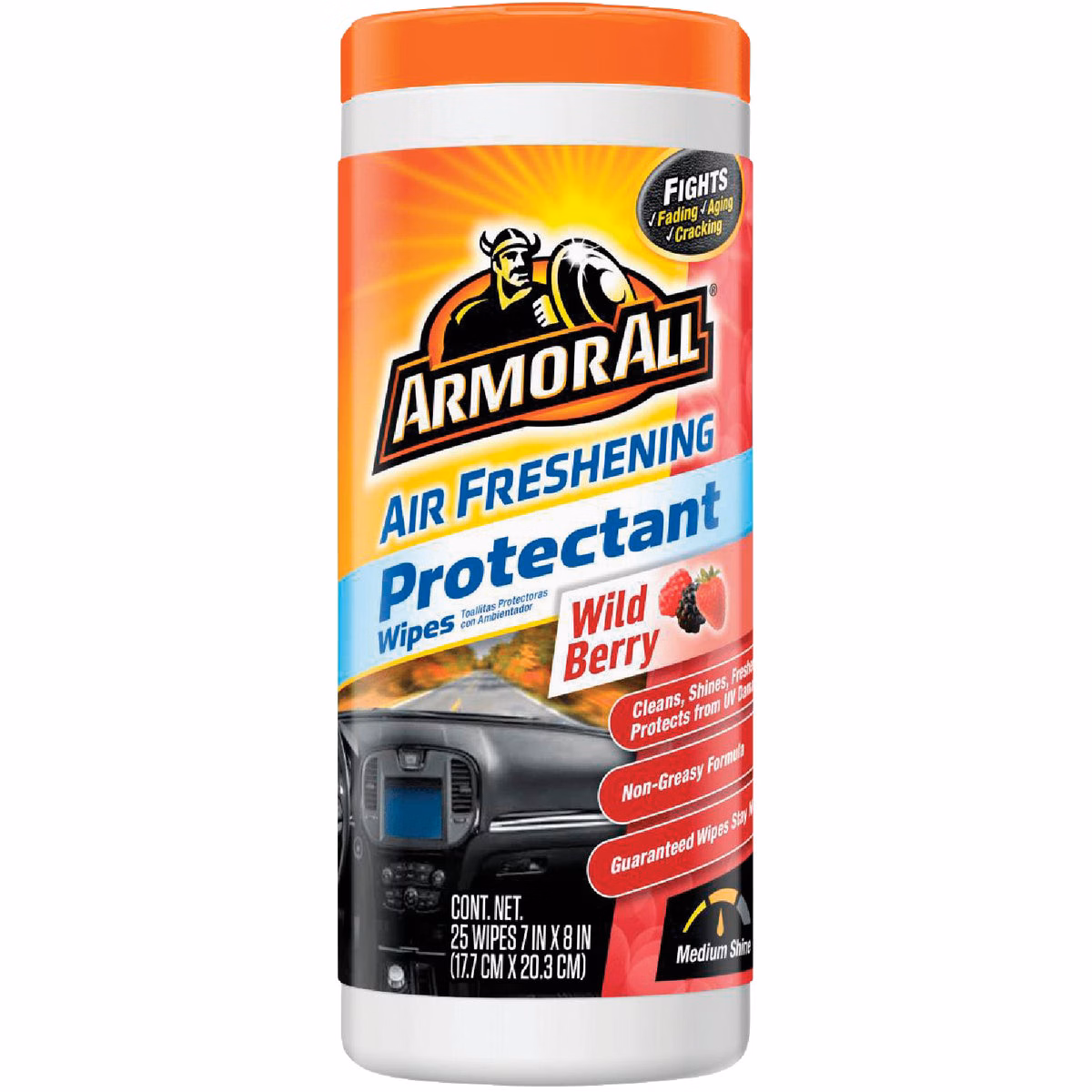 Armor All Wild Berry Scent Protectant Wipe