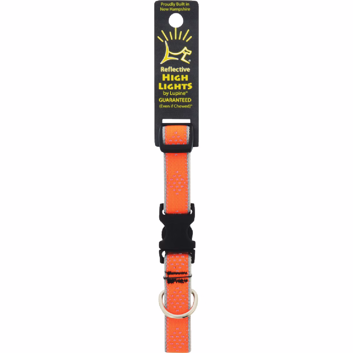 Lupine HL 3/4 In. Reflective Orange Diamond 9 to 14 In. Adjustable Collar