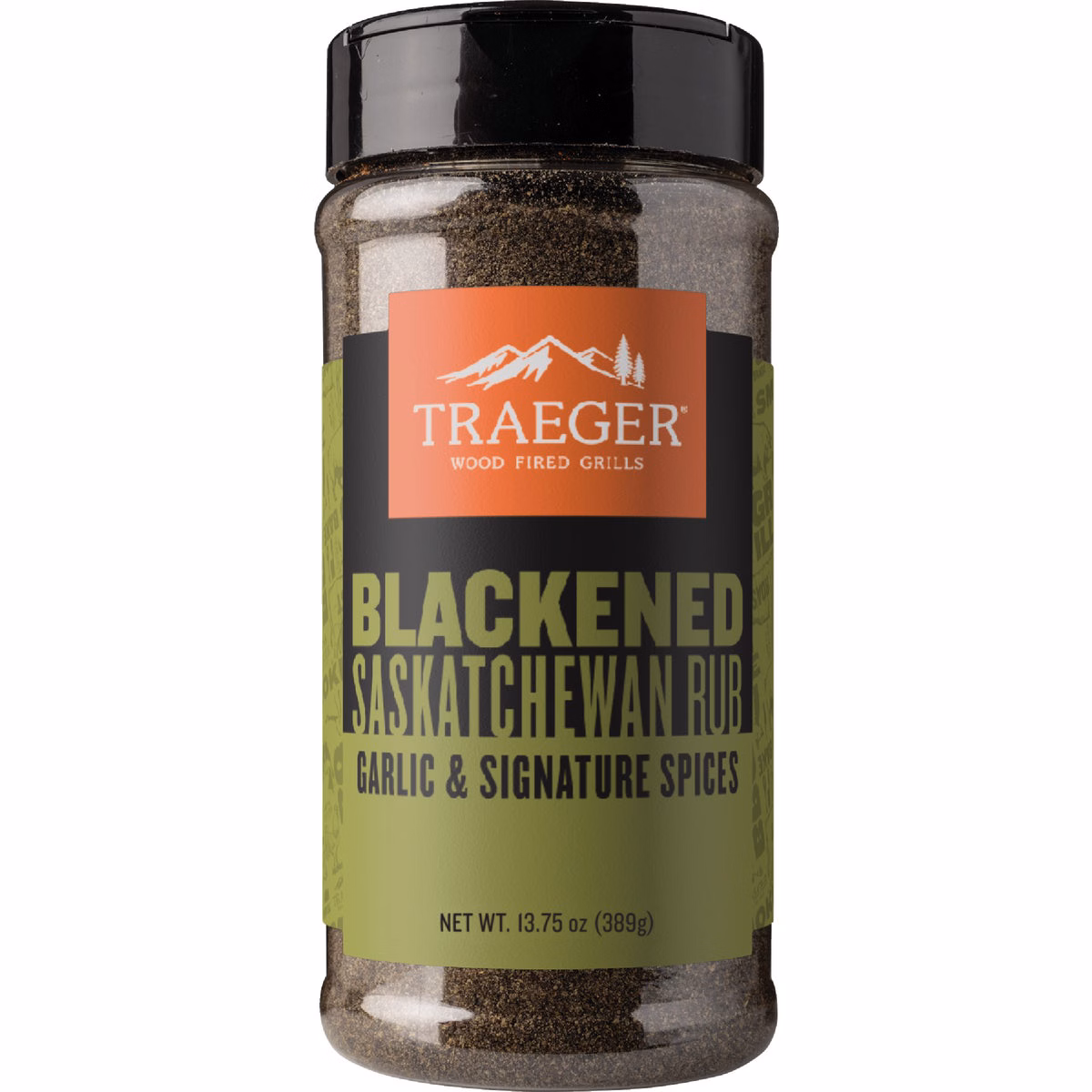 Traeger 13.75 Oz. Garlic & Signature Spices Flavor Game, Beef, Poultry & Seafood Blackened Saskatchewan Rub