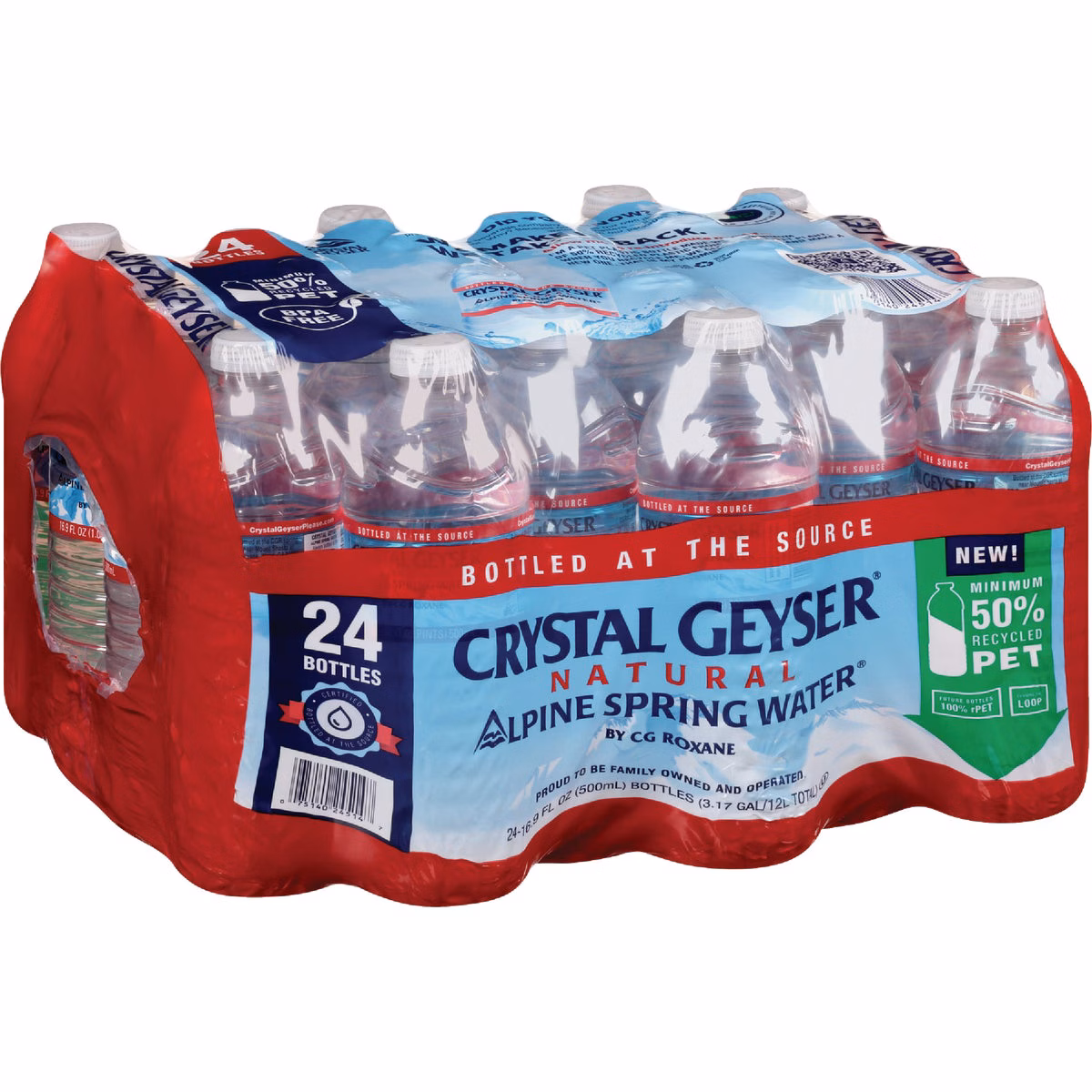 Crystal Geyser 16.9 Oz. Alpine Spring Water (24-Pack)