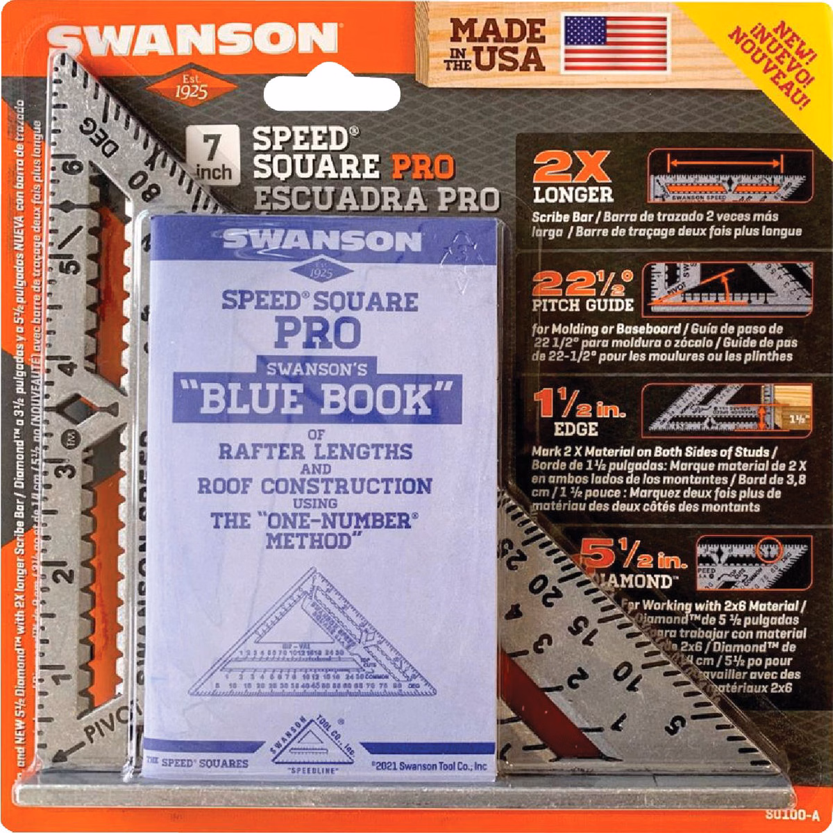 Swanson Speed Square Pro Rafter Square