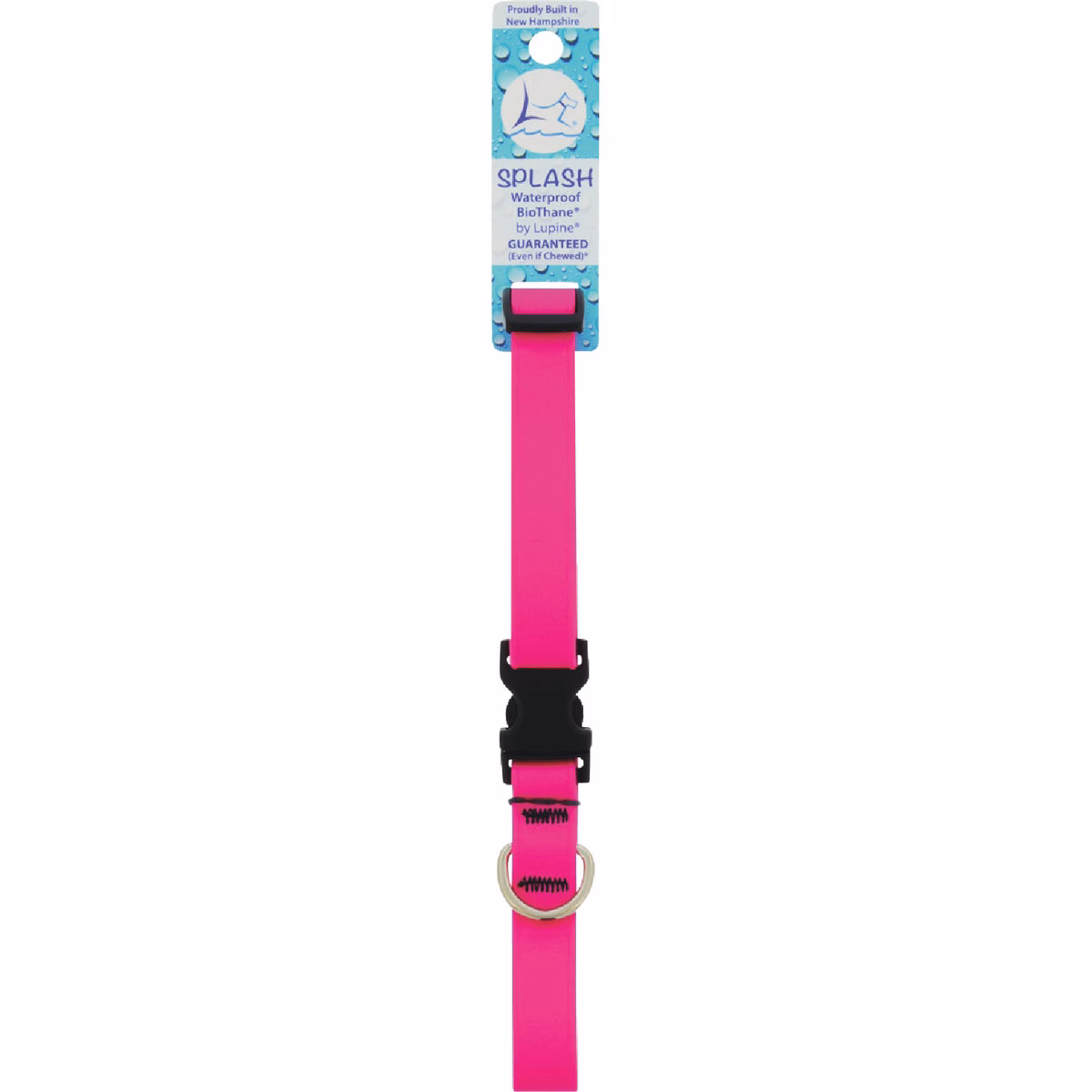 Lupine 3/4 In. Waterproof Neon Pink 13 to 22 In. Adjustable Collar