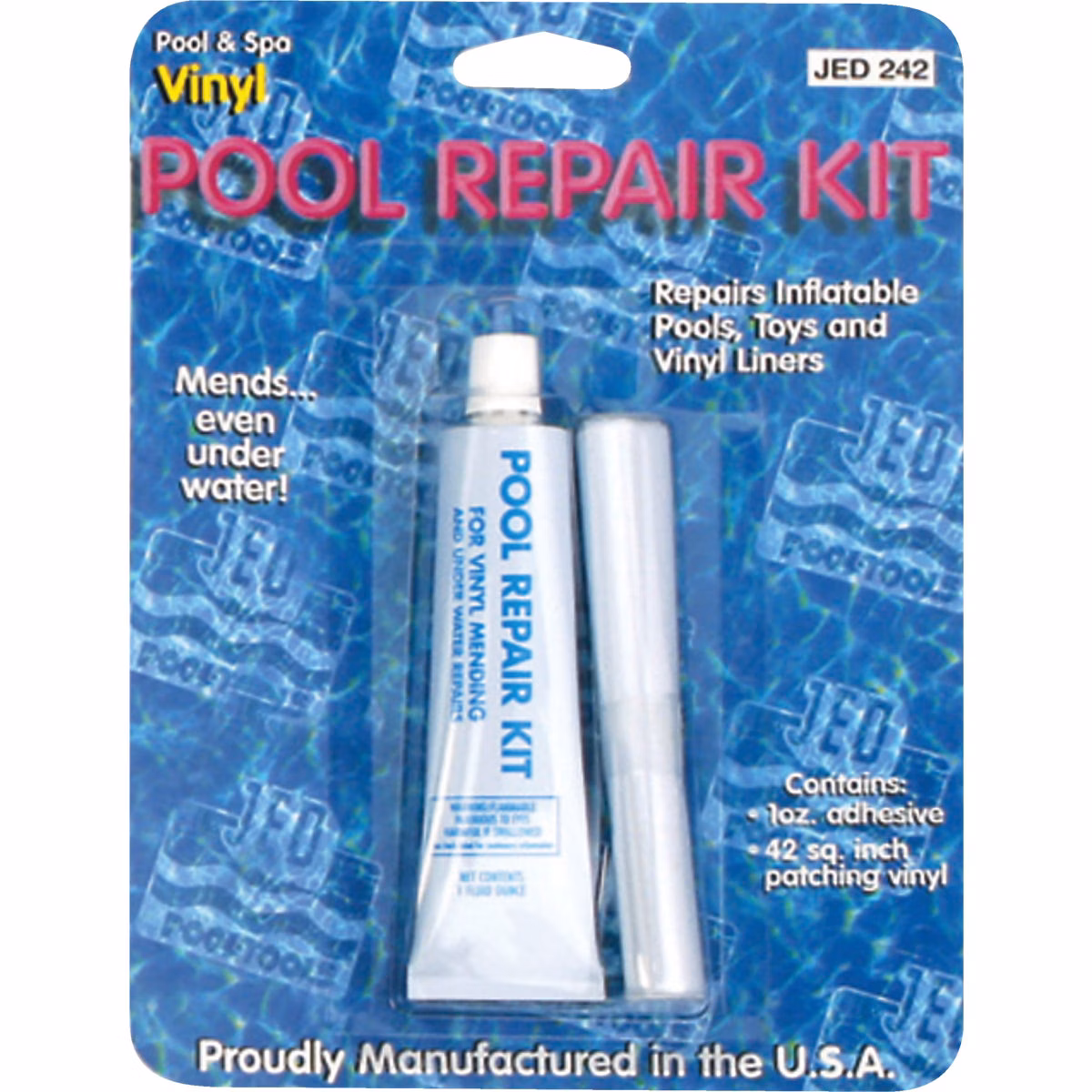 JED Pool 42 Sq. In. Vinyl Pool Repair Kit