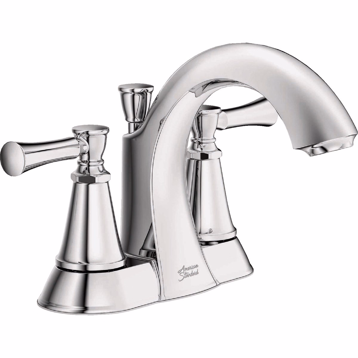 American Standard Chancellor 2-Handle Lever 4 In. Centerset Bathroom Faucet with Pop-Up, Chrome