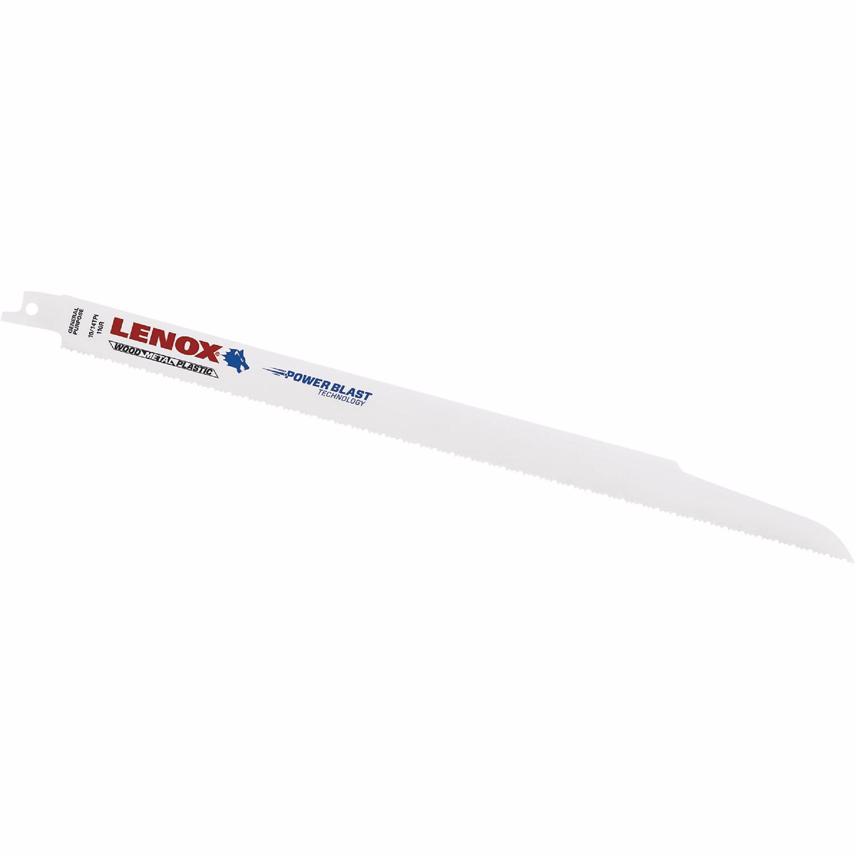 Lenox MULTIWOLF WAVE EDGE 12 In. 10 TPI Multi-Purpose Reciprocating Saw Blade
