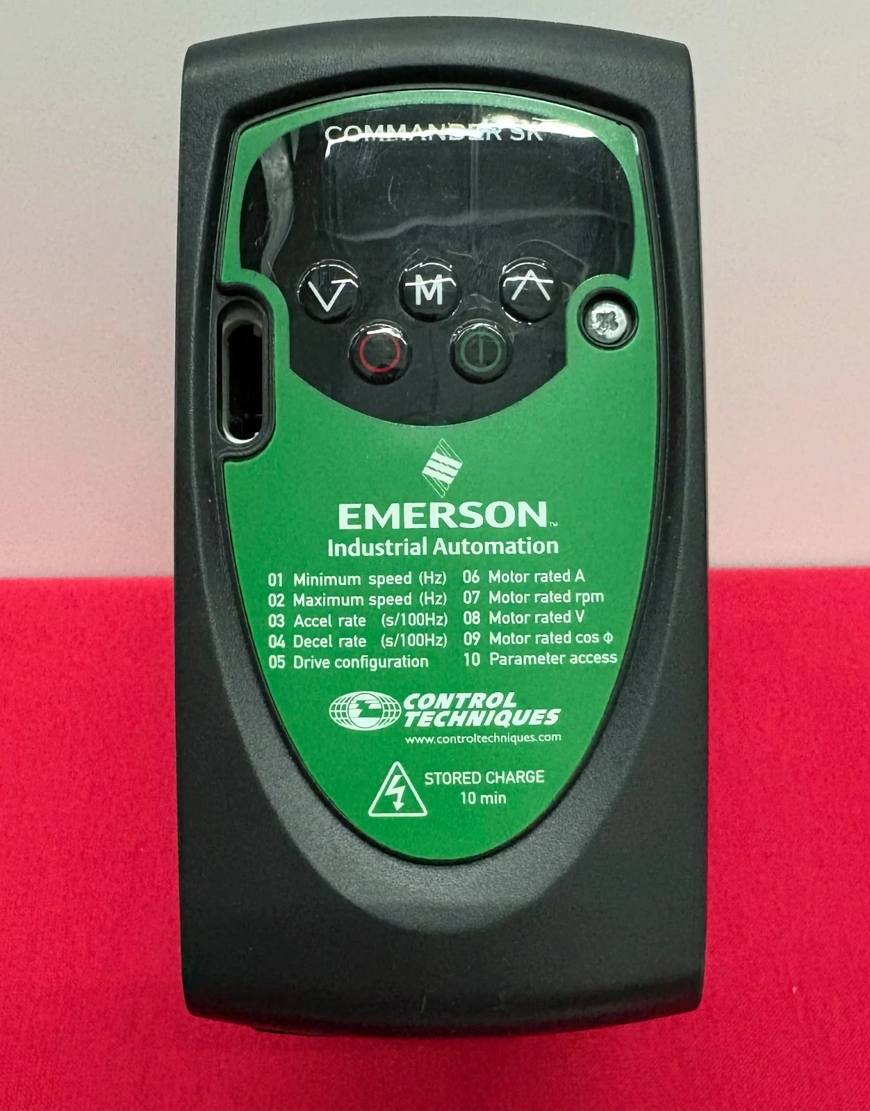 EMERSON CONTROL TECHNIQUES SKA1200037 COMMANDER SK – FOR PARTS/REPAIR