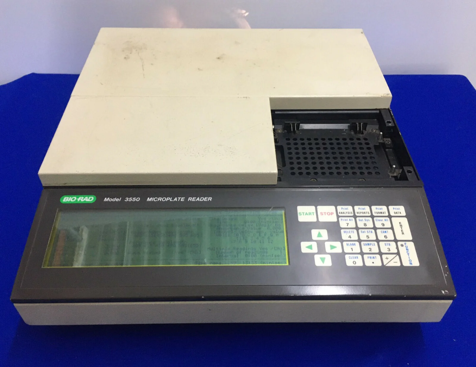 PARTS/REPAIR BIO-RAD 3550 MICROPLATE READER 110/120VAC 2AMP 50/60HZ