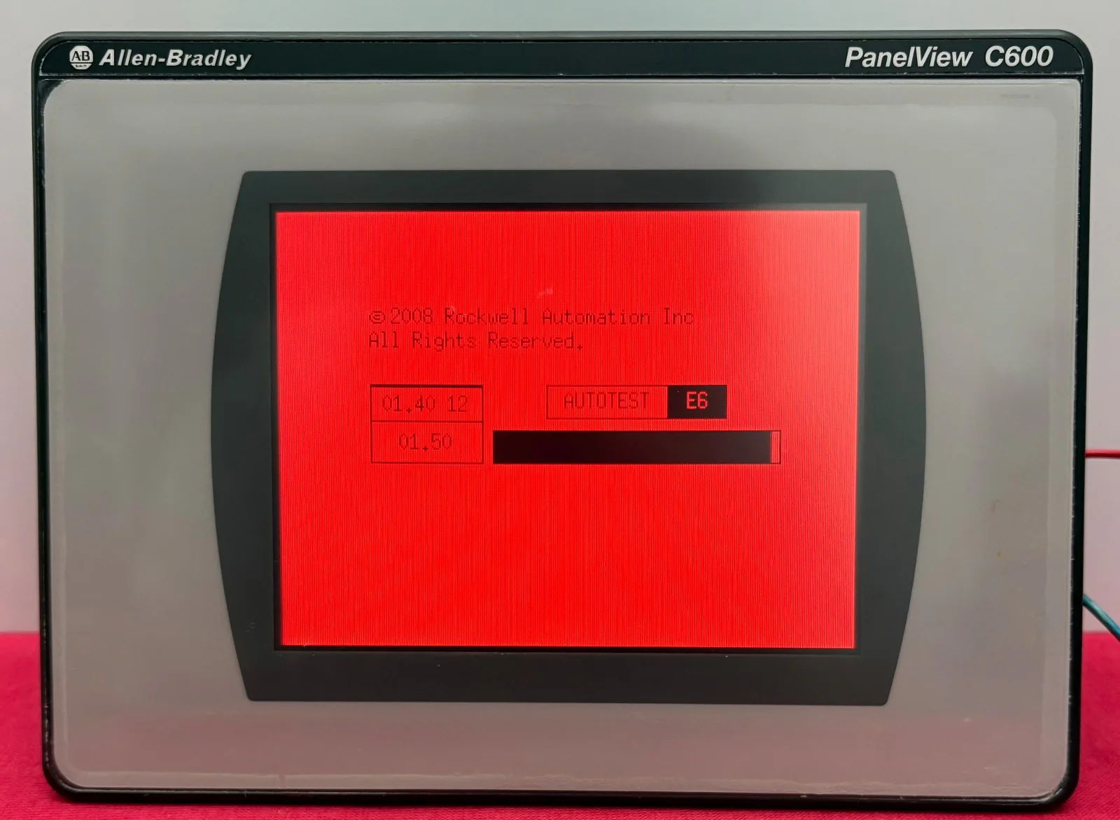 Allen-Bradley AB PANELVIEW C600 TOUCH SCREEN 2711C-T6C SER C REV A  PARTS/REPAIR