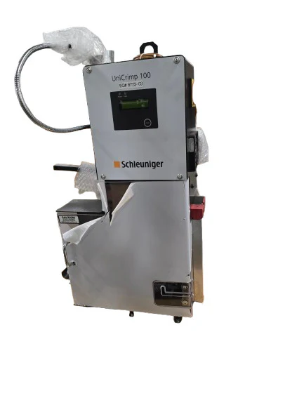 SCHLEUNIGER UNICRIMP 100 CRIMPER 2.2 TONS 40MM STROKE 135.78 MM SHUT HEIGHT NEW