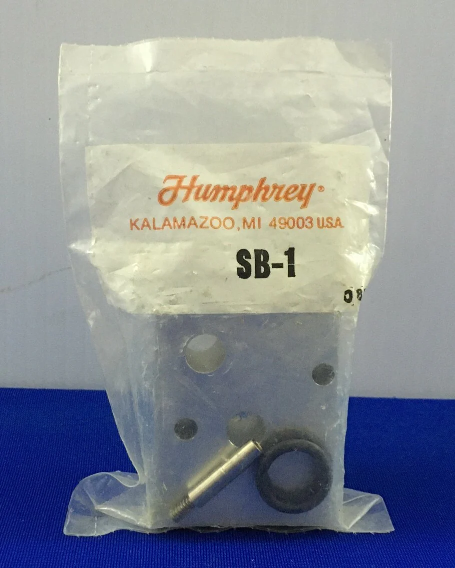 HUMPHREY SB1 SUBBASE PACKET CONTAINS SUBBASE, 2 SPACERS AND 2 O’RINGS