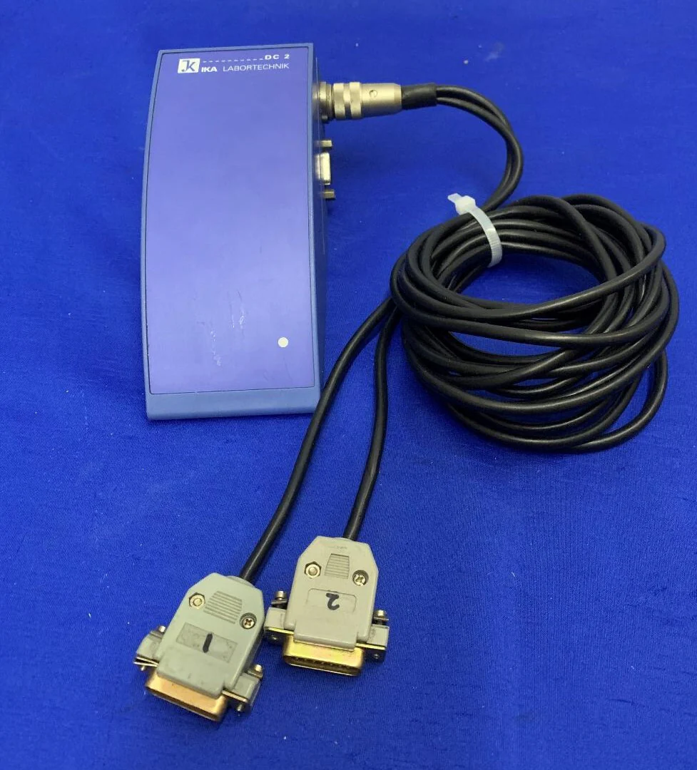 IKA LABORTECHNIK STAUFEN TYPE DC 2 / TYP DC2 DATA-CONTROL PARTS/REPAIR/UNTESTED