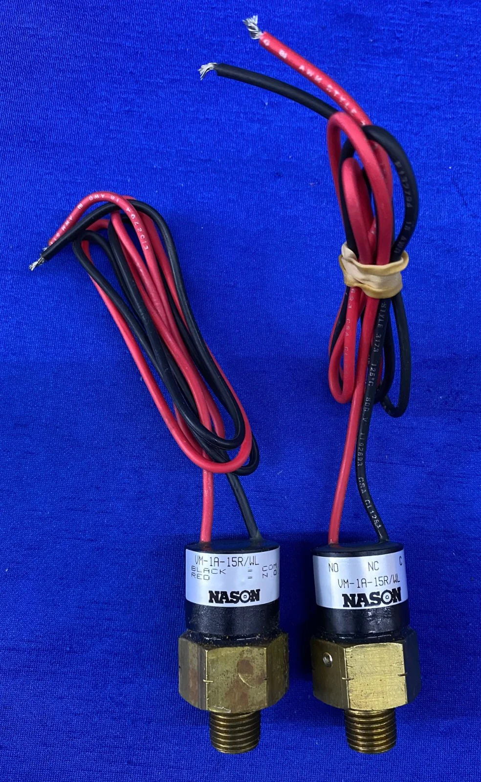 NASON VM-1A-15R/WL PRESSURE SWITCH – 1 LOT QTY 2