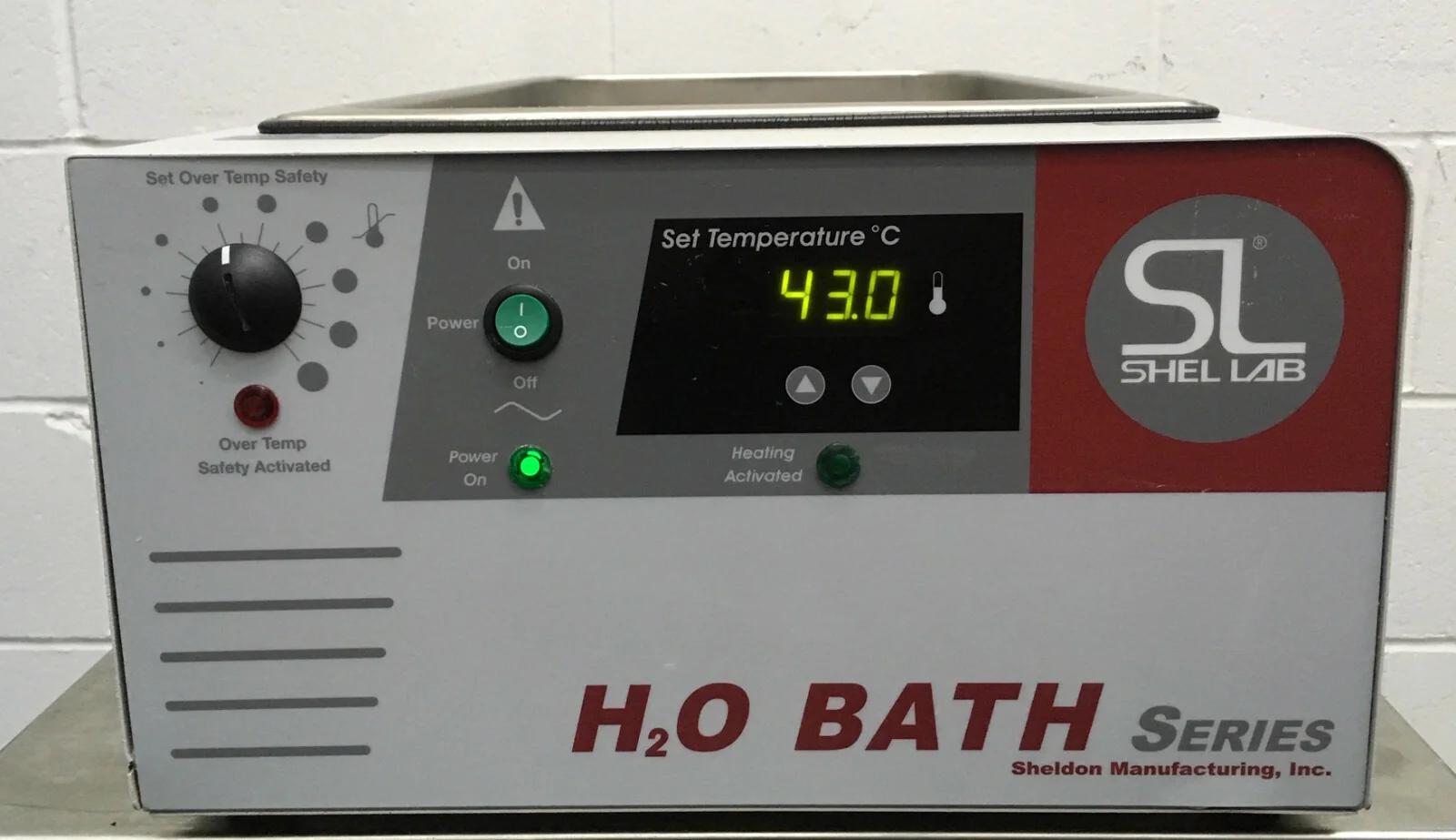 SHELDON W20M / PN 9021187 H20 BATH SERIES HEATED WATERBATH 11.5″ x 19.5″ x 6″