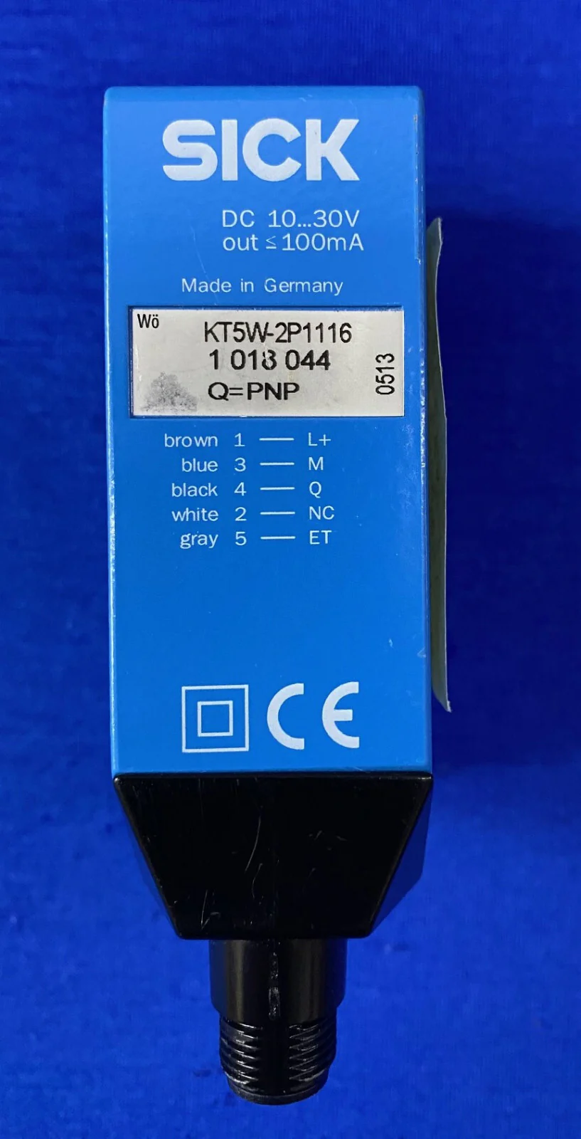 SICK KT5W-2P1116 CONTRAST SENSOR –  FOR PARTS/REPAIR