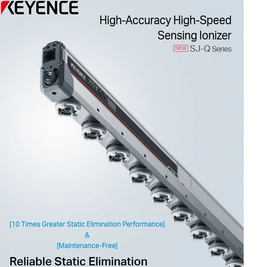 KEYENCE SJ-H108A / SJH108A ULTRA SENSING IONIZER – NEW IN UNOPENED ORIGINAL BOX