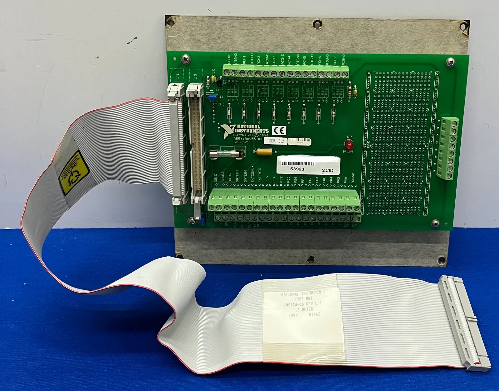 NATIONAL INSTRUMENTS SC-2071  TERMINATION INTERFACE ASSEBMLY ASSY/80955-01
