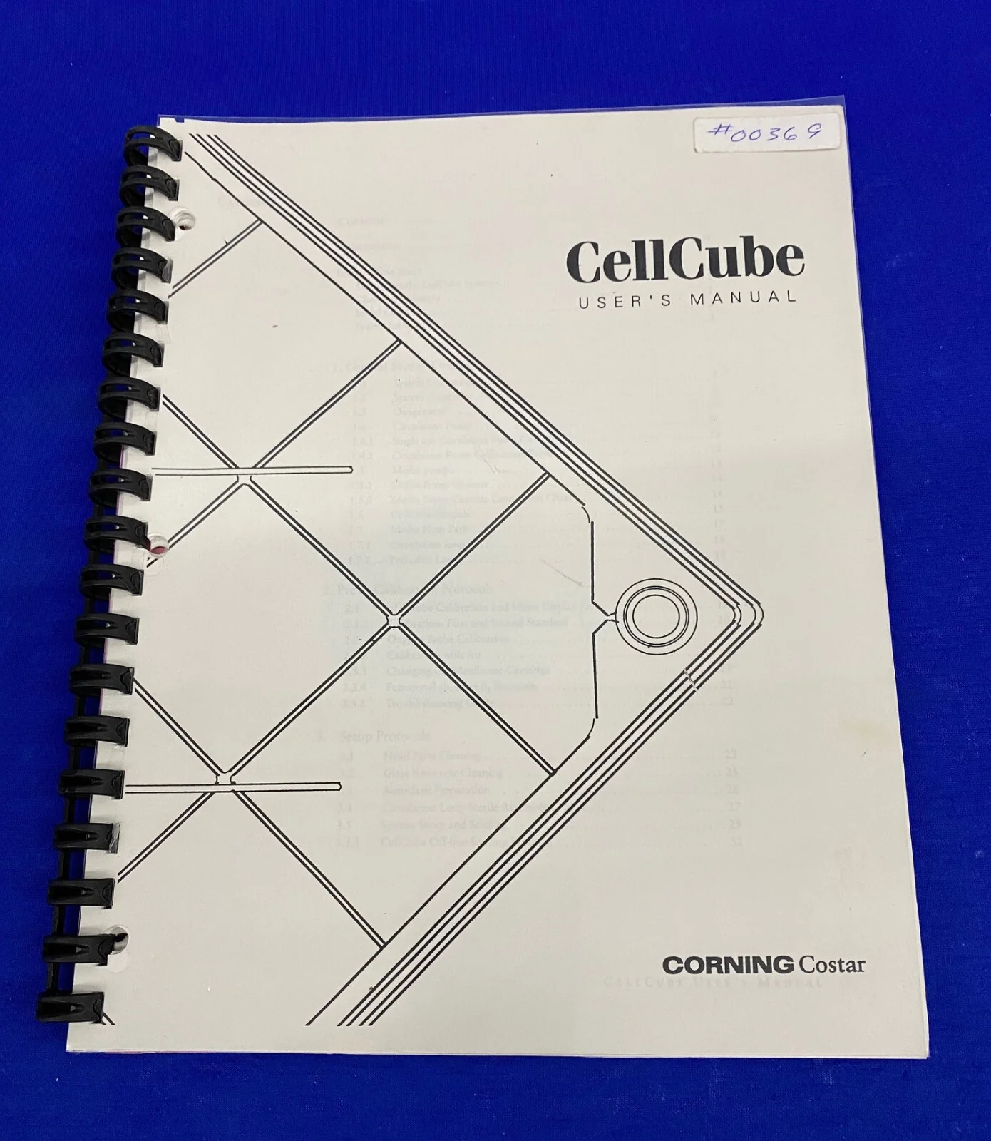 CORNING COSTAR CELLCUBE USER’S MANUAL