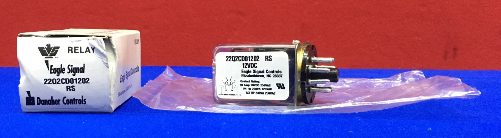 EAGLE SIGNAL CONTROLS 22Q2CD01202 RS RELAY