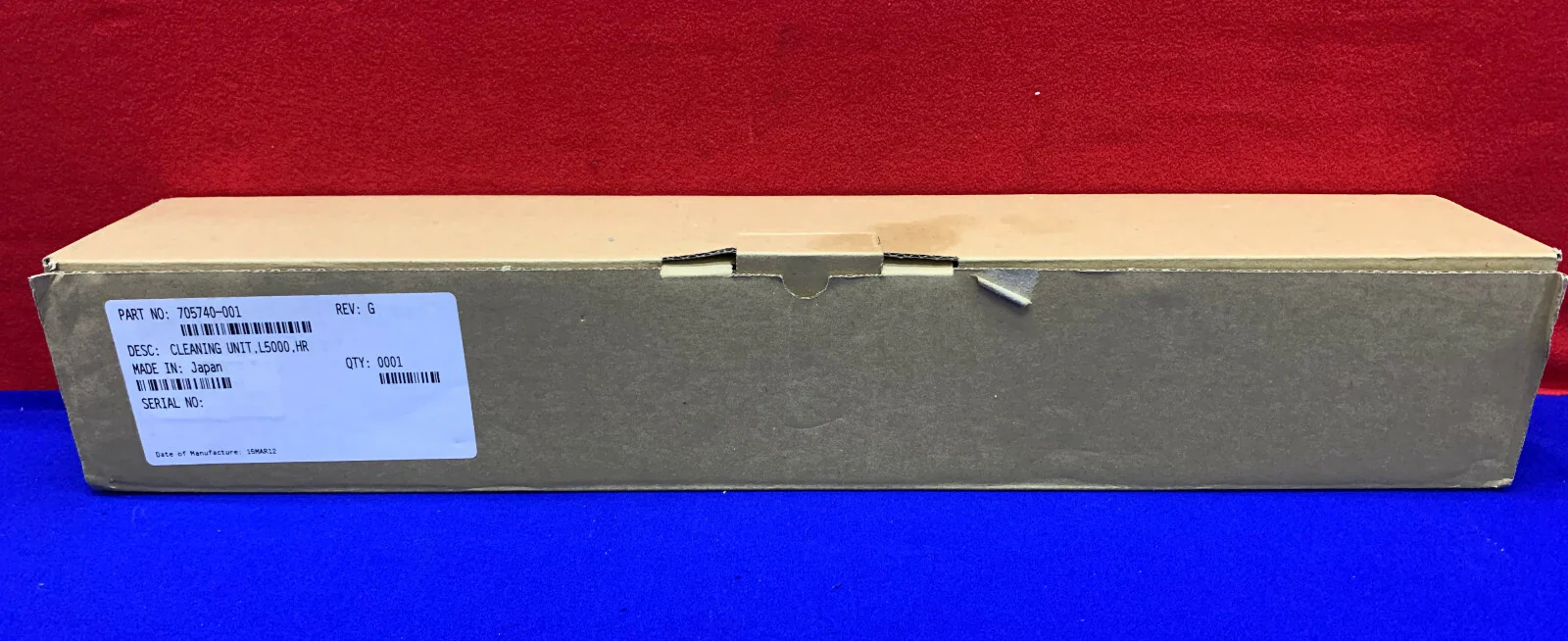 PRINTRONIX L5000 HR / PART NO. 705740-001 REV G CLEANING UNIT